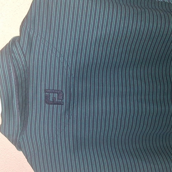 FootJoy Men’s Striped Performance Golf‎ Polo Long Sleeve 1/4 Zip S - Picture 6 of 6